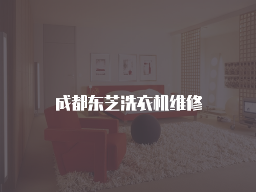 成都東芝洗衣機維修