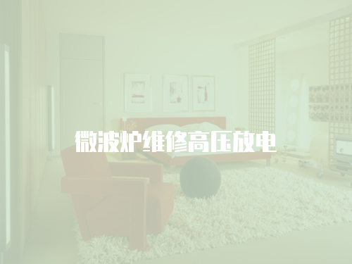 微波爐維修高壓放電