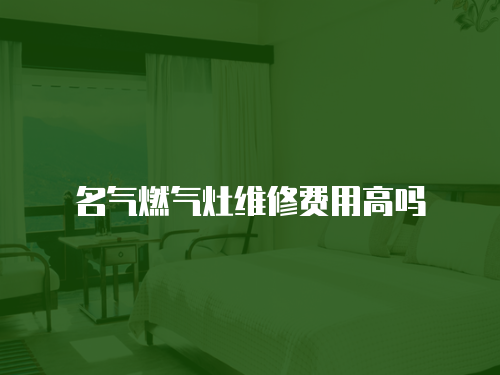 名氣燃?xì)庠罹S修費(fèi)用高嗎