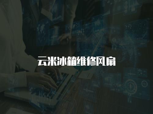 云米冰箱維修風扇