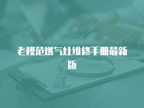 老模范燃?xì)庠罹S修手冊最新版