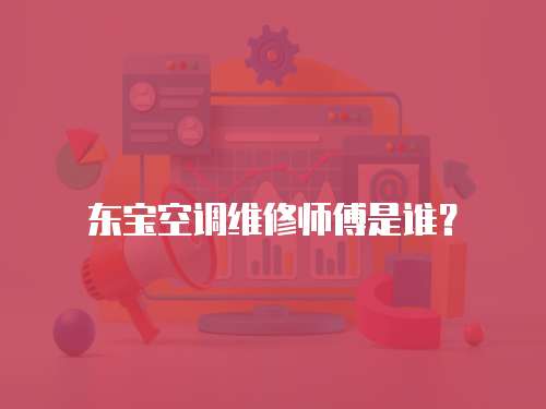 東寶空調維修師傅是誰？
