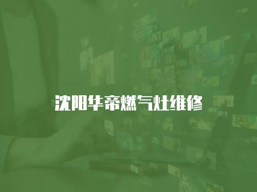 沈陽華帝燃?xì)庠罹S修