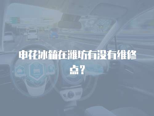 申花冰箱在濰坊有沒有維修點？