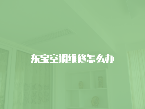 東寶空調維修怎么辦
