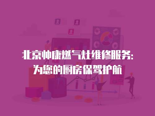 北京帥康燃?xì)庠罹S修服務(wù)：為您的廚房保駕護(hù)航