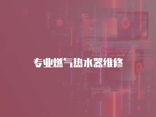 專(zhuān)業(yè)燃?xì)鉄崴骶S修