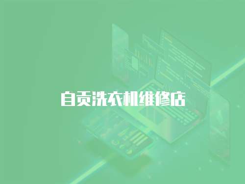 自貢洗衣機(jī)維修店