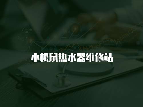 小松鼠熱水器維修站