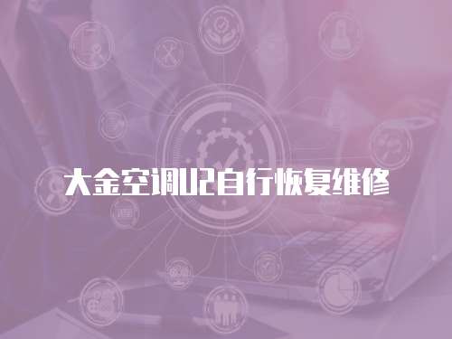 大金空調(diào)U2自行恢復(fù)維修