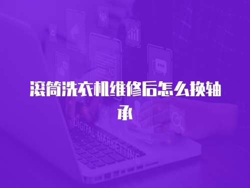 滾筒洗衣機維修后怎么換軸承