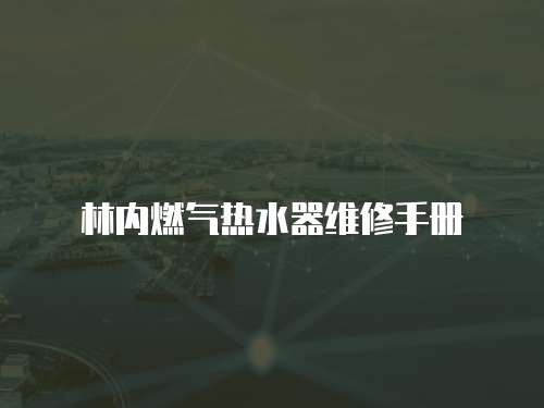 林內(nèi)燃?xì)鉄崴骶S修手冊
